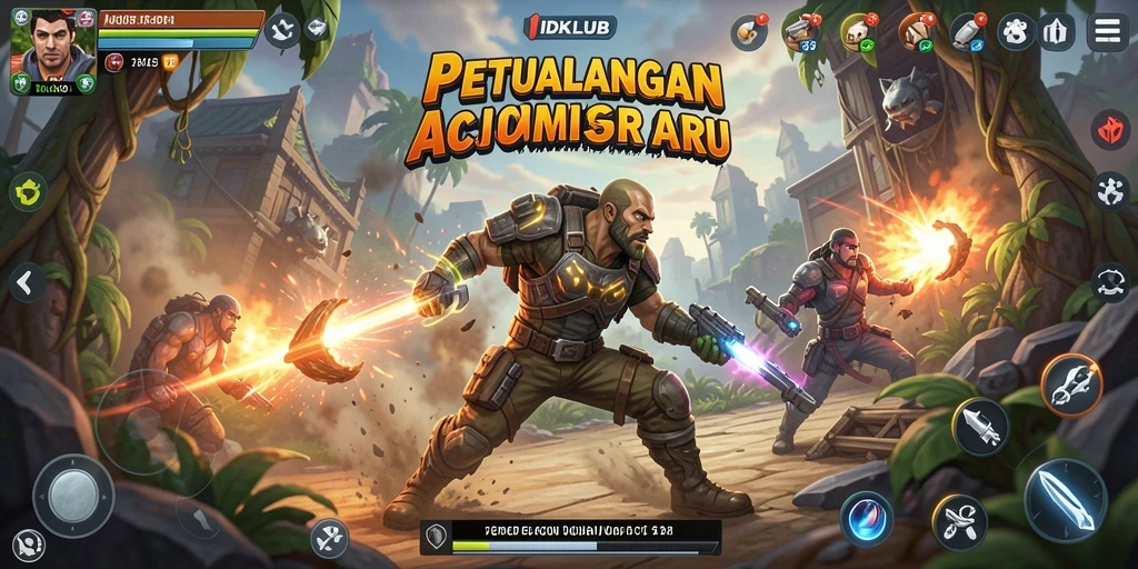 Tampilan aksinya sangat mendebarkan dengan grafis menawan.