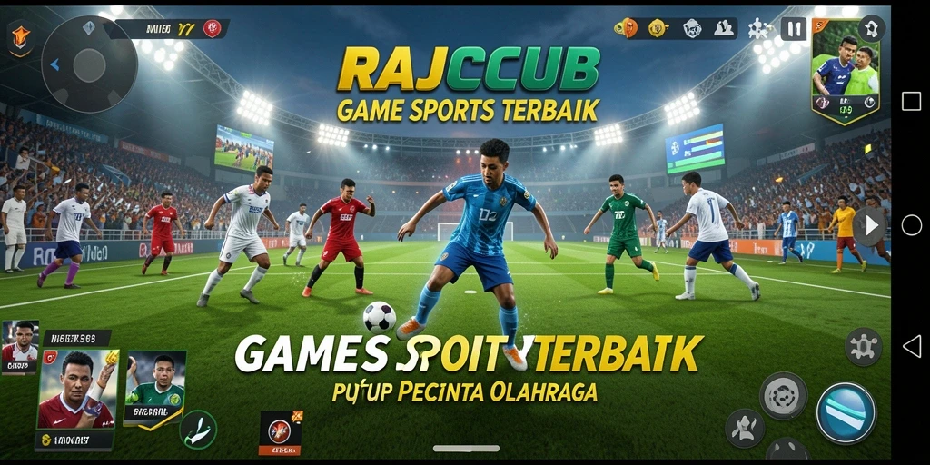 Gameplay menarik dari RAJACLUB yang menampilkan aksi olahraga.