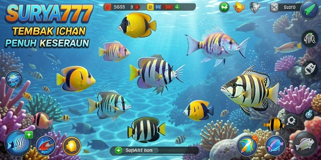 Tangkapan ikan yang memukau dalam gameplay SURYA777.